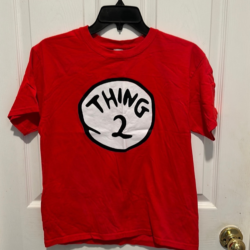 Universal Studios - The Cat in the Hat - Thing 2 Tee Large youth costume